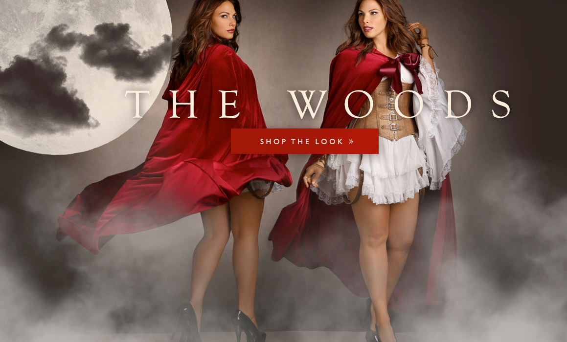 Plus size Halloween costumes - Red Riding Hood