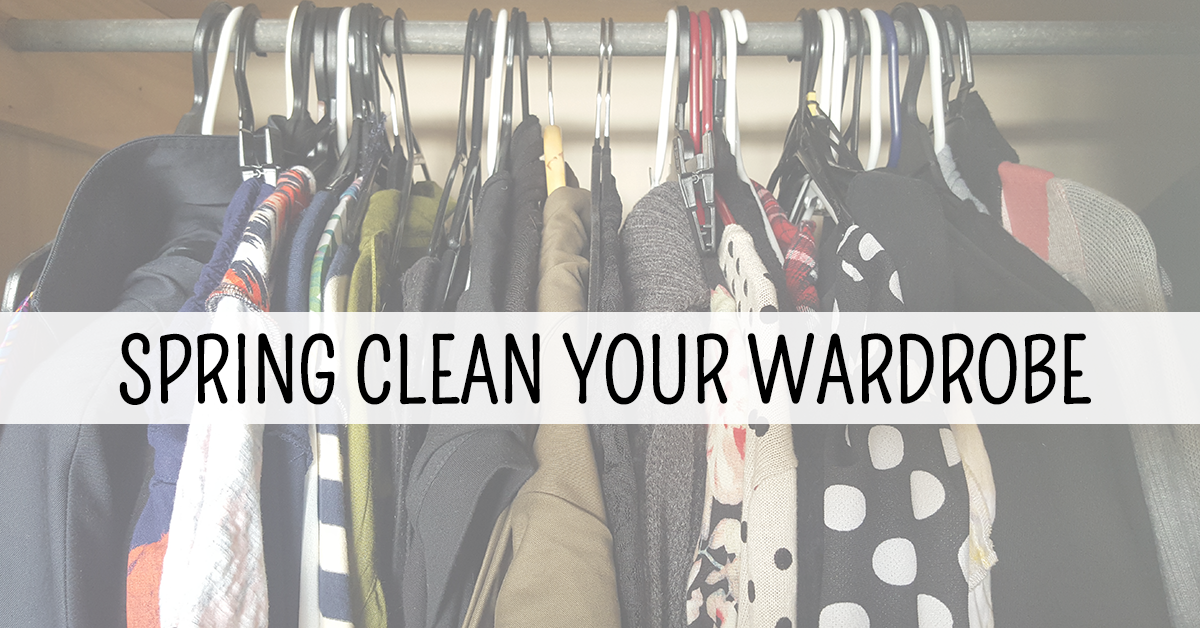 How to spring clean your wardrobe