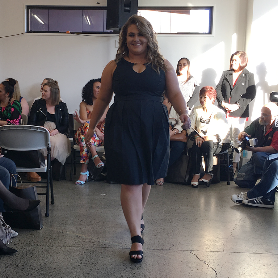 LLLNZ2015 Lovely Larger Ladies Plus Size Fashion Show // Becca Neilsen for Paparazzi Dollz