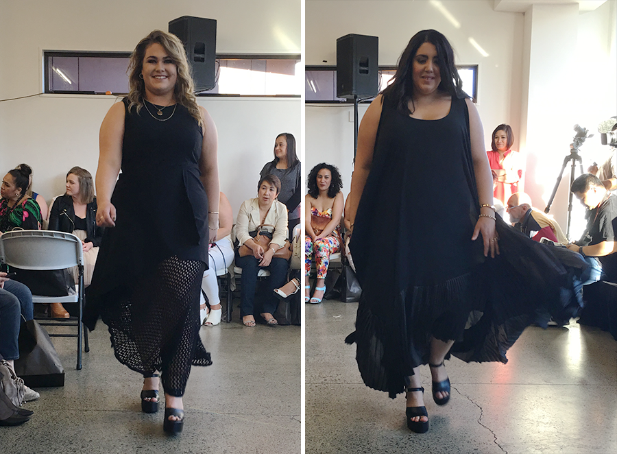LLLNZ2015 Lovely Larger Ladies Plus Size Fashion Show // Becca Nielsen and Nina Simone for The Carpenters Daughter