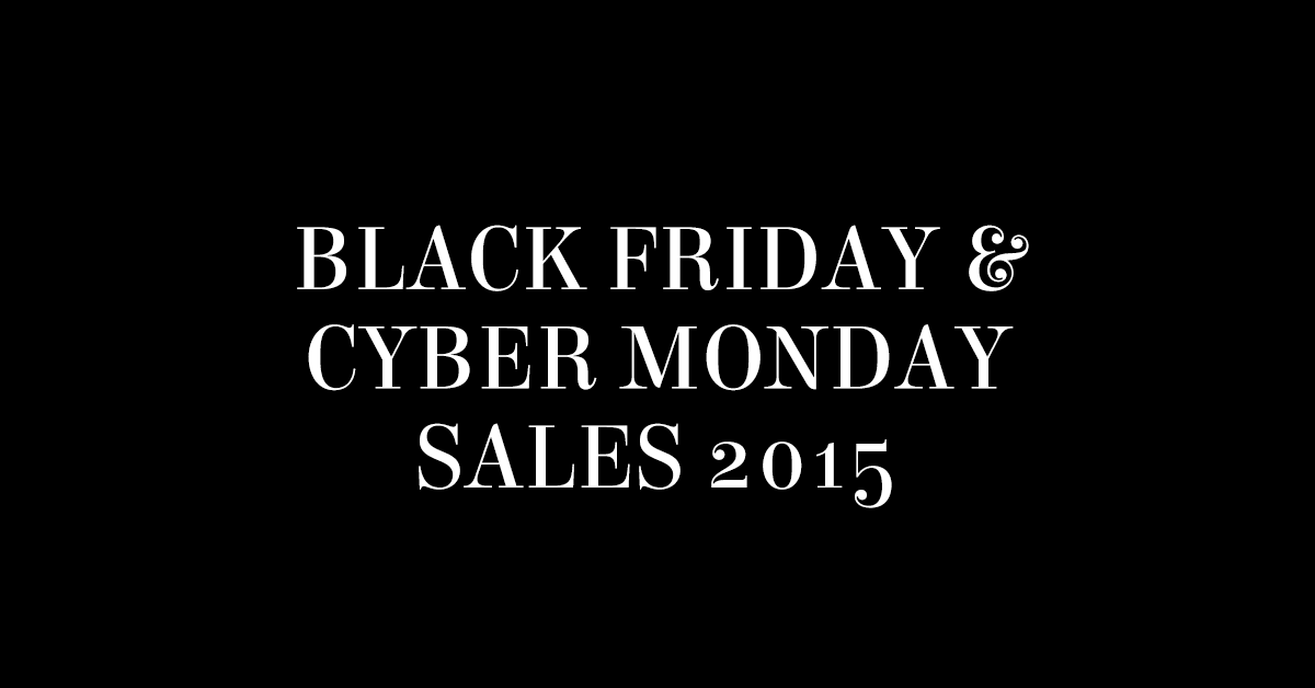 Plus Size Black Friday and Cyber Monday Sales 2015