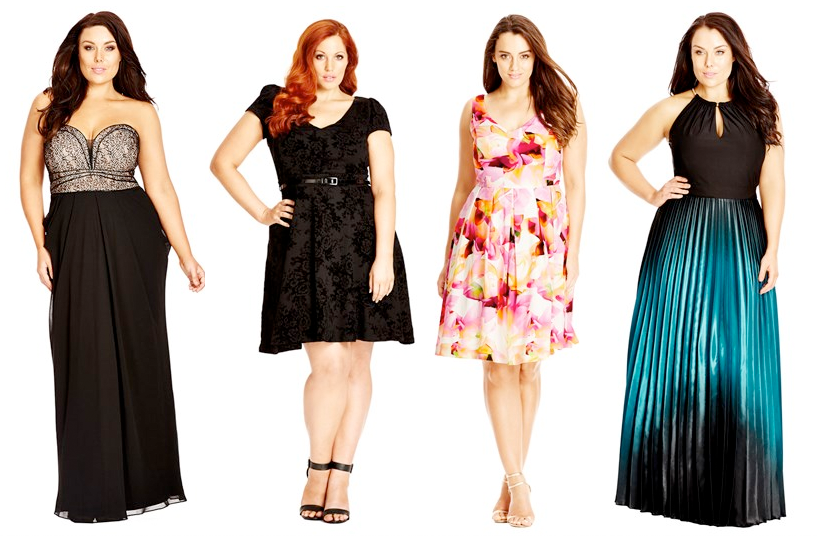Where to shop for plus size party dresses // City Chic