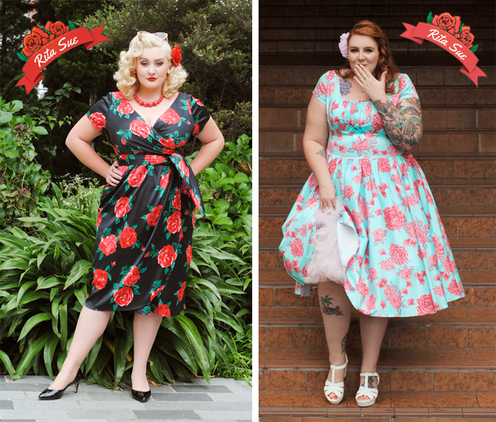 Where to shop for plus size party dresses // Rita Sue Clothing