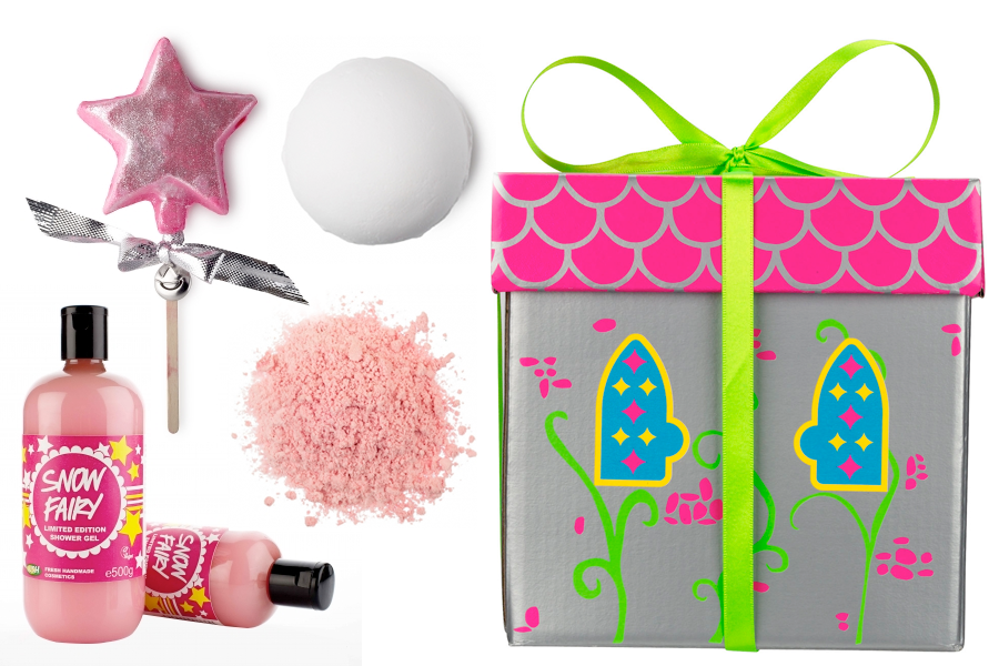 This is Meagan Kerr 12 Days of Christmas Giveaway - Lush Snow Fairy's Castle Gift Box