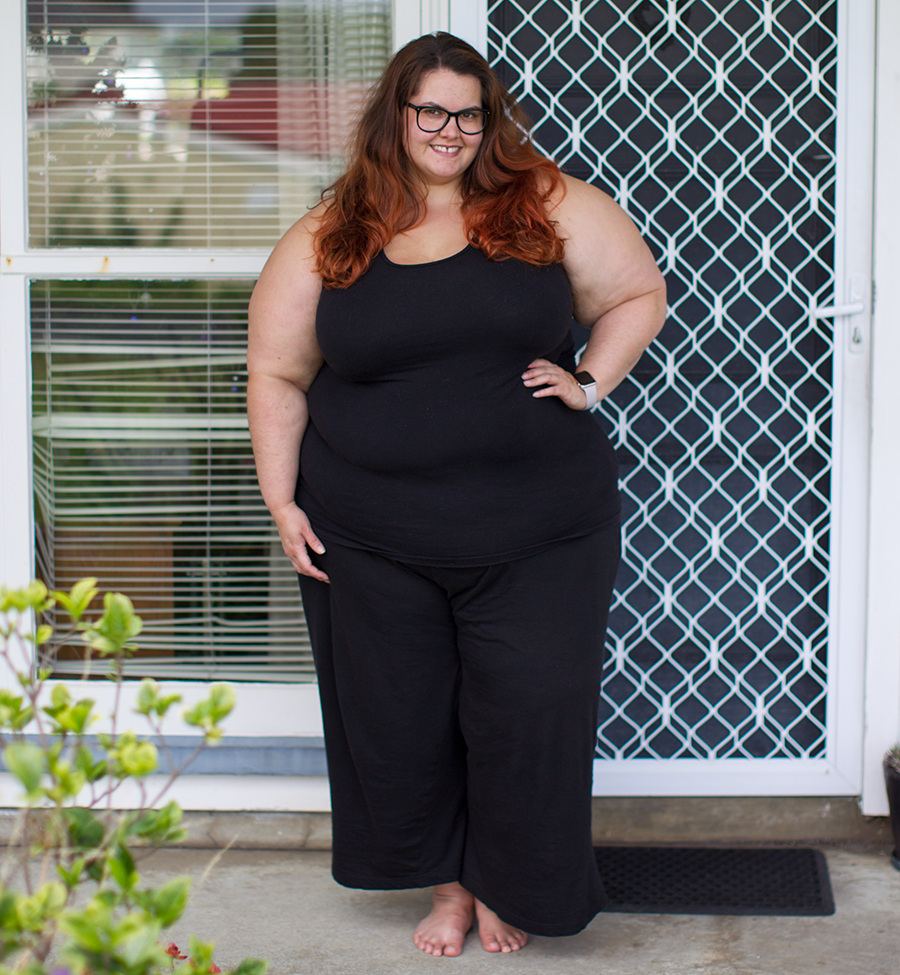 New Year's Eve // Plus size sleepwear