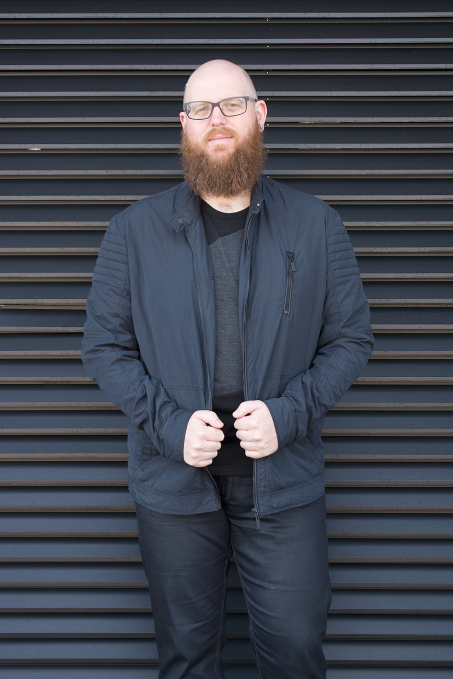 Plus size men's fashion // Doug Peters wears Johnny Bigg