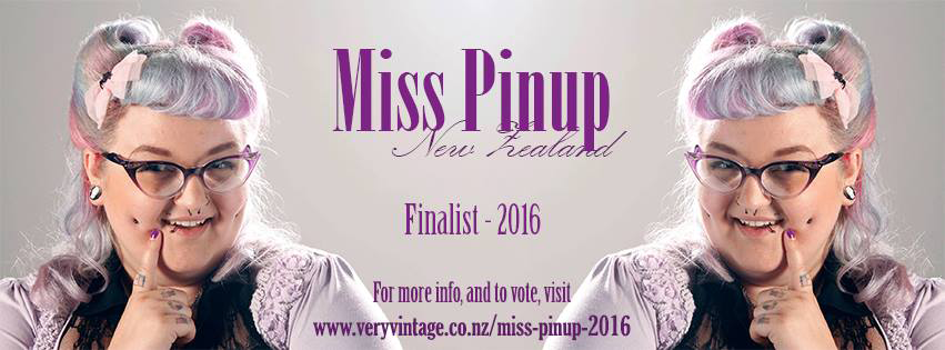 Miss Pinup New Zealand 2016 Finalist Fran Robertson