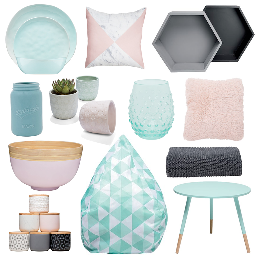 Sweet Like Candy Homeware from Kmart, The Warehouse and Freedom Furniture