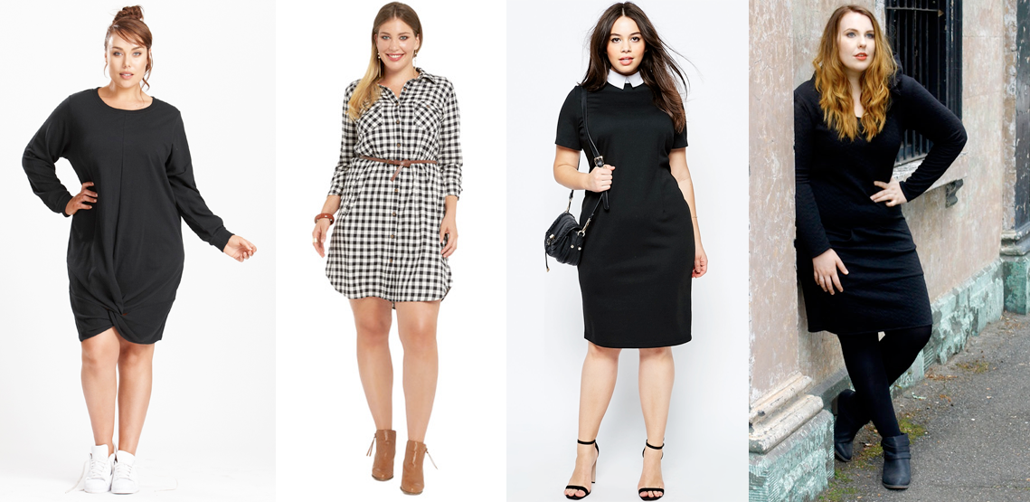 Autumn Style Picks - Dresses // BASIC Knot Front Jersey Dress, AUD $79.95 from 17 Sundays | Wild Child Urban Check Shirtdress, $79.99 from Farmers | ASOS CURVE Bodycon Dress with Contrast Collar, AUD $64.00 from ASOS | Super-Chic Hooded Dress, AUD $159.00 from Hope & Harvest