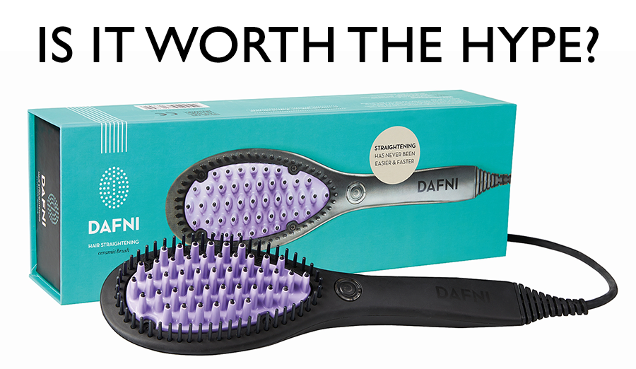 Dafni Hair Straightening Brush - is it worth the hype?