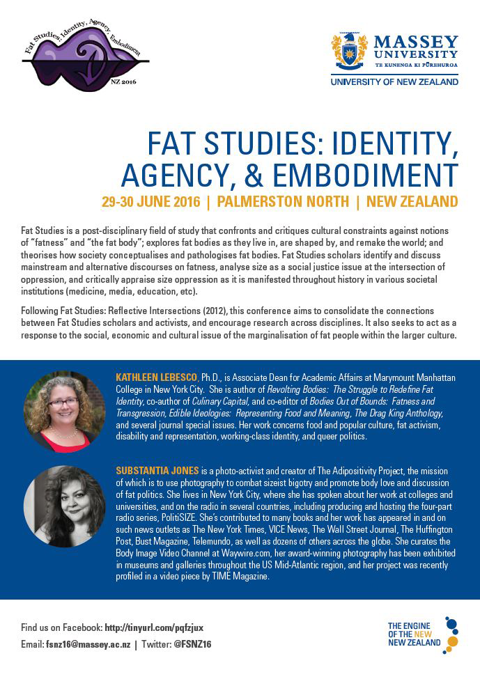 Fat Studies: Identity, Agency and Embodiment