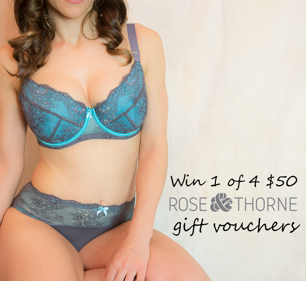 Rose & Thorne $50 lingerie voucher giveaway