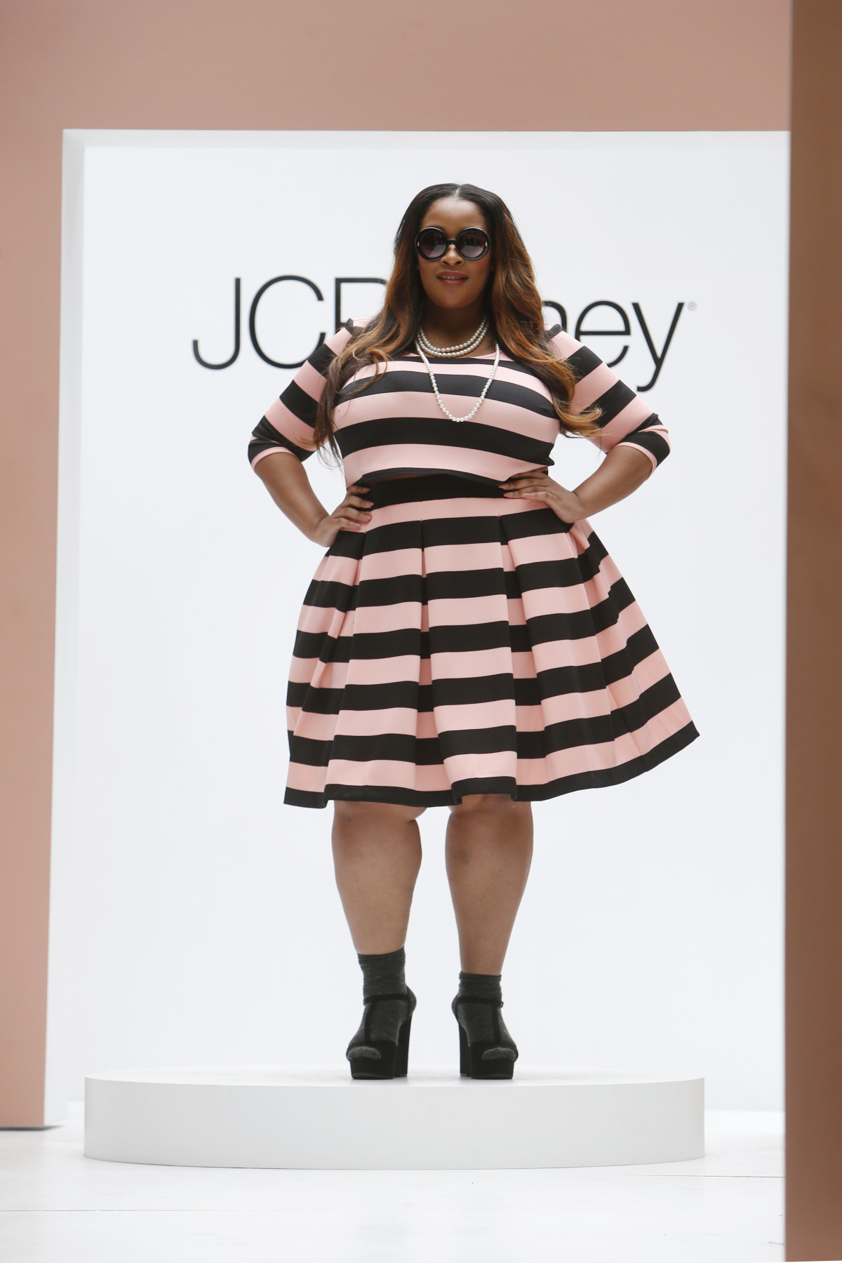 Ashley Nell Tipton for JCPenney Boutique+ Fashion Show on Tuesday, Sept. 6, 2016, in New York. (Photo by Jason DeCrow/Invision for JCPenney/AP Images)