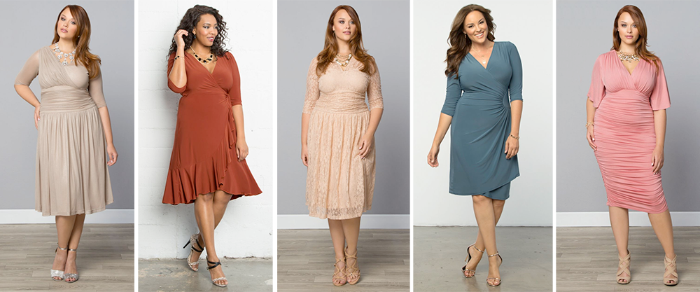 Plus size bridesmaid dresses: Kiyonna