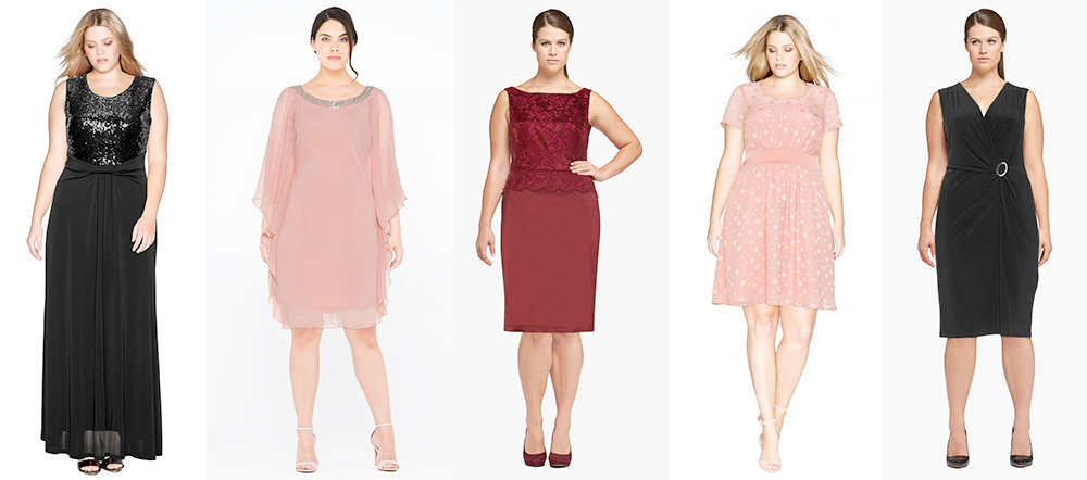 Plus size bridesmaid dresses: Navabi