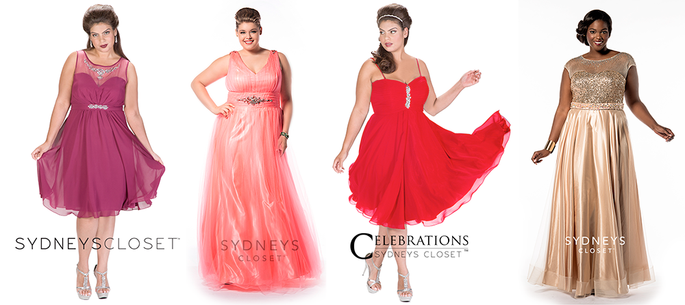 Plus size bridesmaid dresses: Sydney's Closet