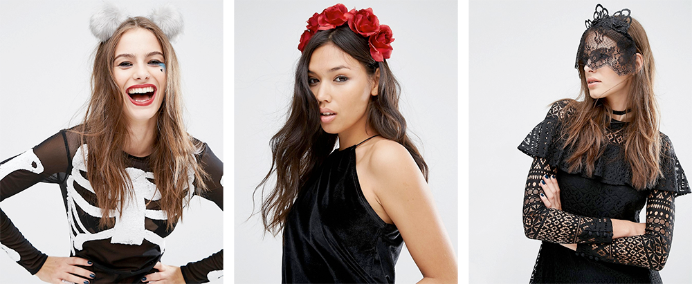 Plus size Halloween costume ideas: headpieces from ASOS