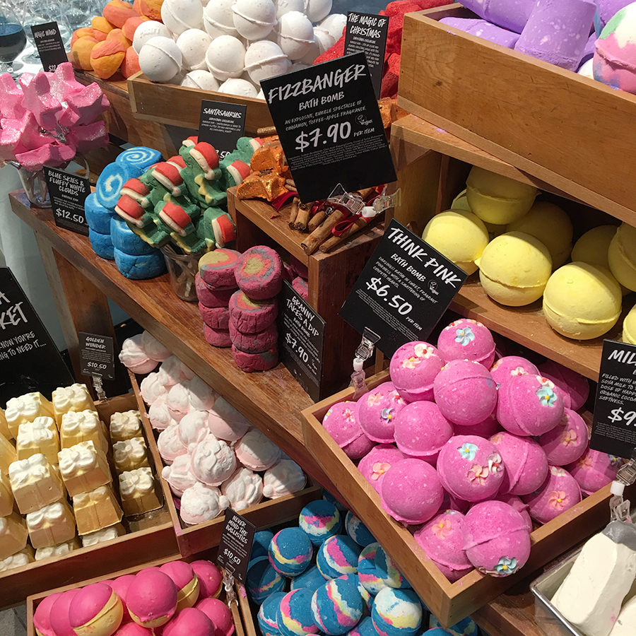 Lush Christmas 2016 Bath Ballistics and Bubble Bars