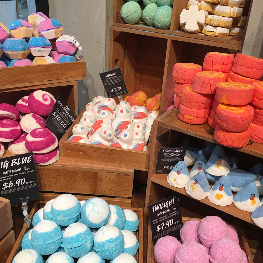 Lush Christmas 2016 Bath Ballistics and Bubble Bars