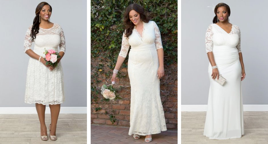 Plus size bridal gowns: Kiyonna