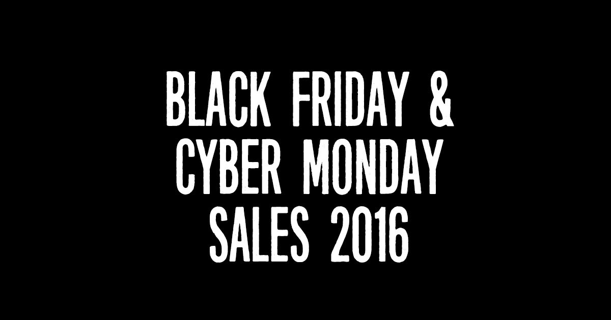 Plus Size Black Friday and Cyber Monday Sales 2016