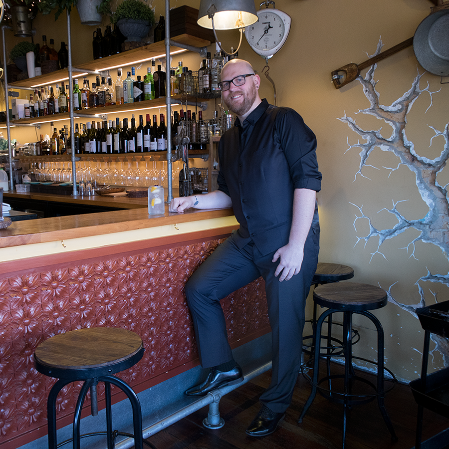 Big and tall menswear for parties: Doug Peters wears Remo Textured Rib Dress Shirt, Cable Waistcoat, Cable Pants and Cosmo Lace Up Mens Shoe from Johnny Bigg at The Garden Shed