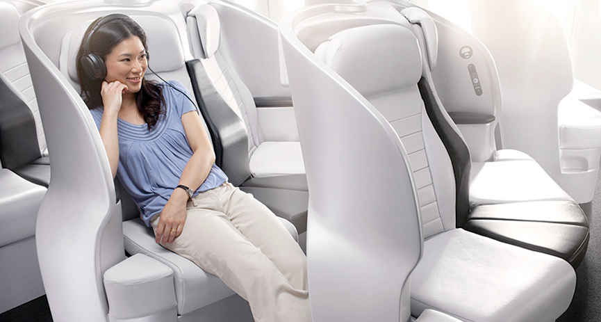 Air New Zealand Boeing 777-300 Premium Economy Space Seat