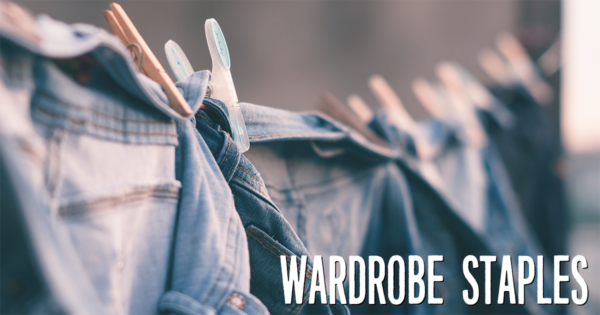 Wardrobe staples for any budget - save vs splurge