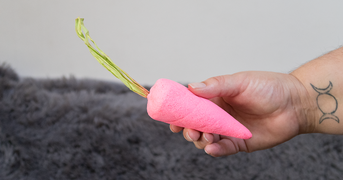 Lush Easter 2017: Carrot Bubble Bar