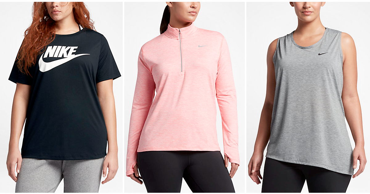 nike plus size clothing