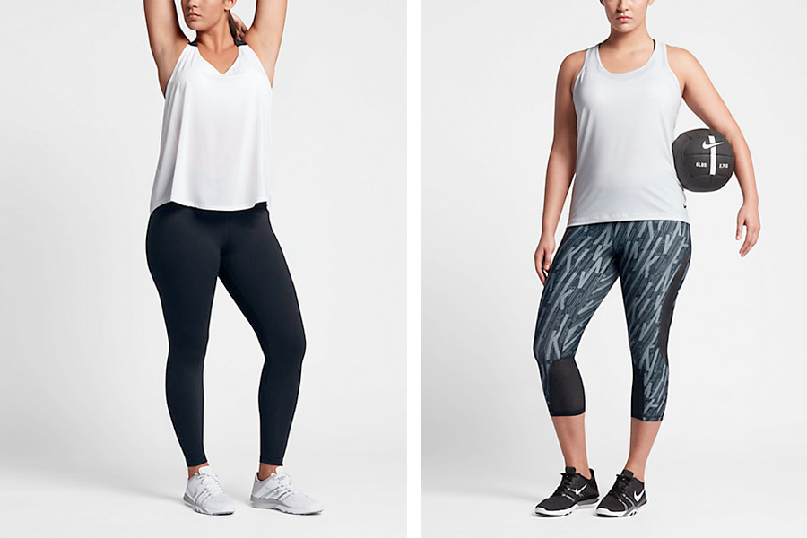 Nike Power Legendary Tights $110 | Nike Pro Hypercool Capris $100