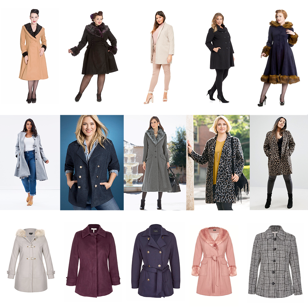 AW17 Warm plus size coats // Hell Bunny Vivien Coat, $199.00 | Hell Bunny Rock Noir Coat, $239.00 | Missguided Faux Wool Coat, AUD $90.95 | Wild Child Swing Coat, $299.99 | Hell Bunny Isadora Coat, $359.00 | Lost Ink Plus Skirted Coat, AUD $199.95 | Sara Pea Coat, $149.99 | Together Woman Faux Fur Trim Coat, $239.99 | Sara Animal Coat, $149.99 | River Island Plus Leopard Print Coat, AUD $159.00 | City Chic Wonderland Coat, $199.95 | Millers Melton Coat, AUD $50.00 | Crossroads Fleece Pea Coat, AUD $49.95 | City Chic Make Me Blush Coat, $199.95 | Millers Melton Coat, AUD $60.00