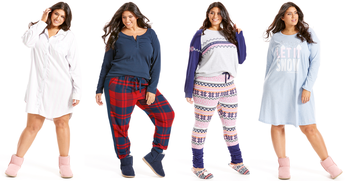 Winter 2017 Plus Size Pyjamas