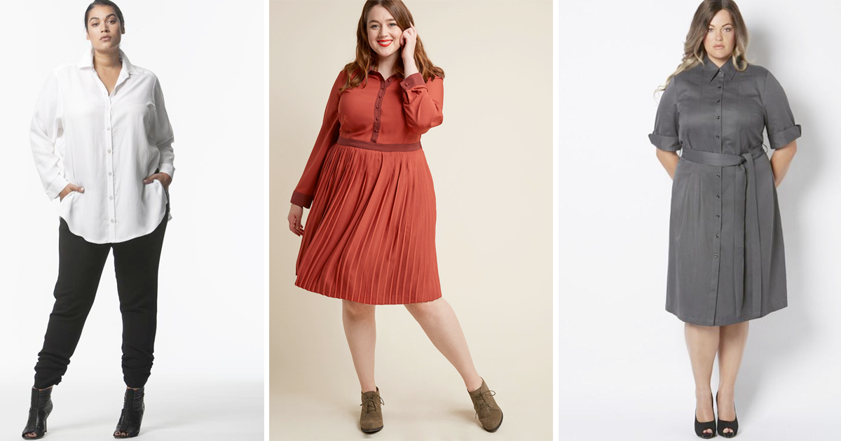 Plus size workwear