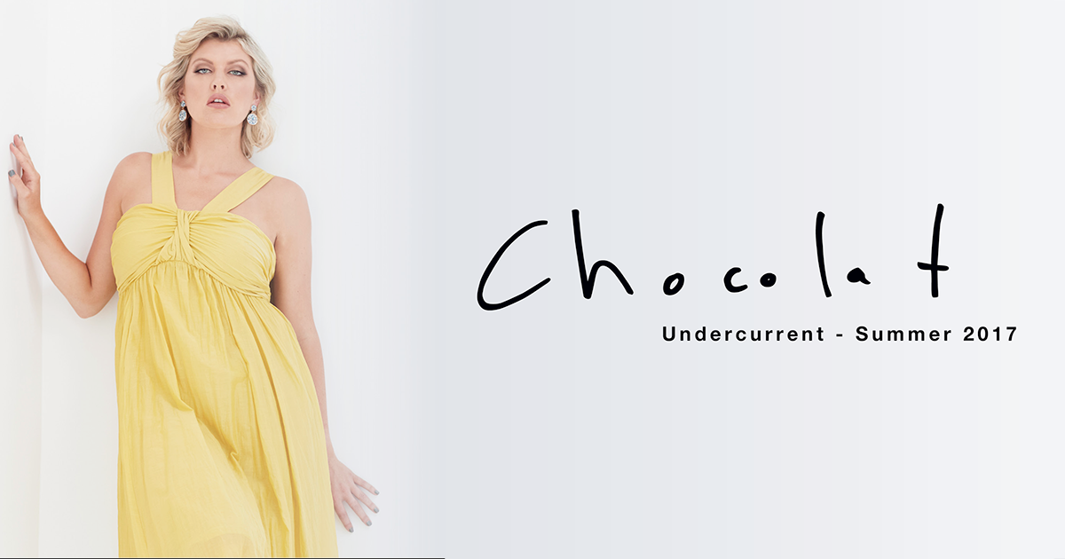 New Zealand plus size designer clothing SS17 Chocolat