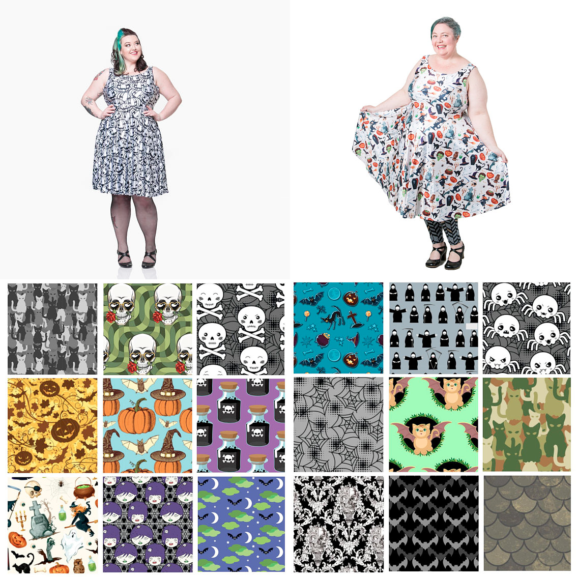 Plus Size Halloween Costumes // JoolzFashion Circle Dresses