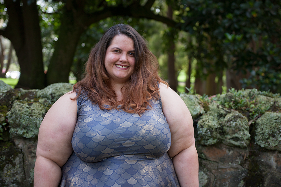 Mother of Dragons | New Zealand plus size fashion blogger Meagan Kerr wears Dragonscale dress from Joolz Fashion