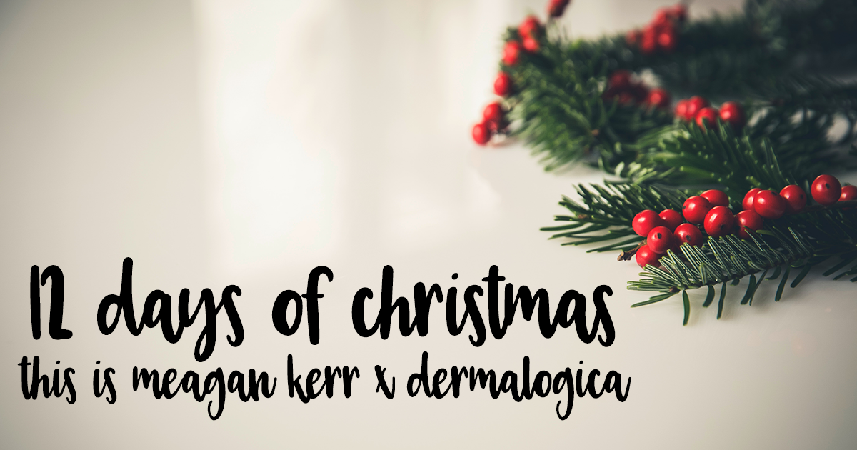 12 Days of Christmas Giveaways 2017 | This is Meagan Kerr x Dermalogica