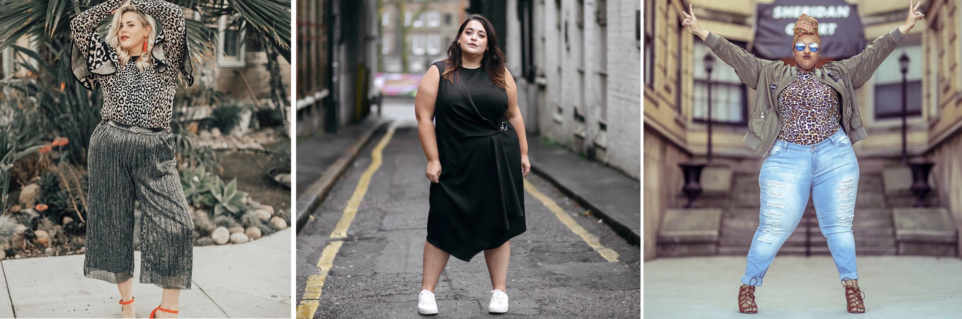 Plus size style inspiration for 2018: Alex Michael May, Danielle Vanier and Leah Vernon
