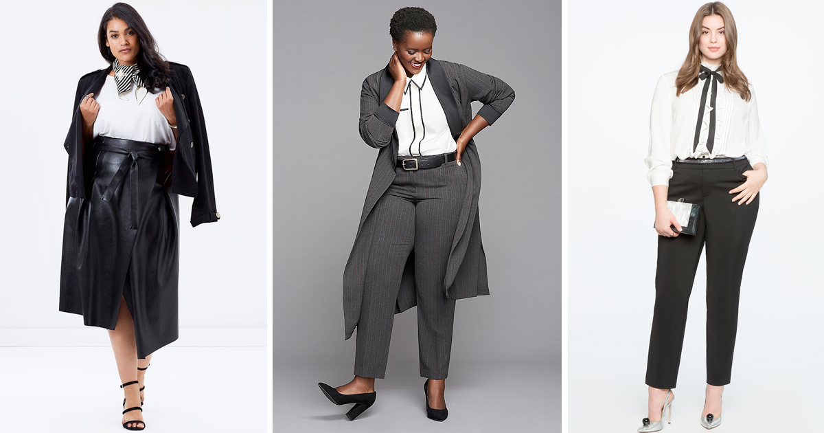 Plus size workwear