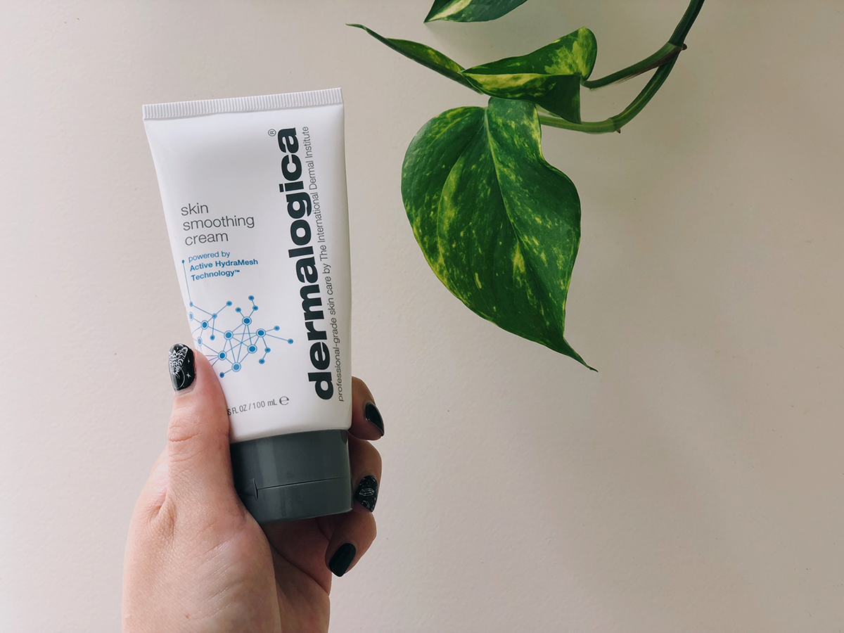 Skincare Routine for Dry and Sensitive Skin: Dermalogica Skin Smoothing Cream for morning and night
