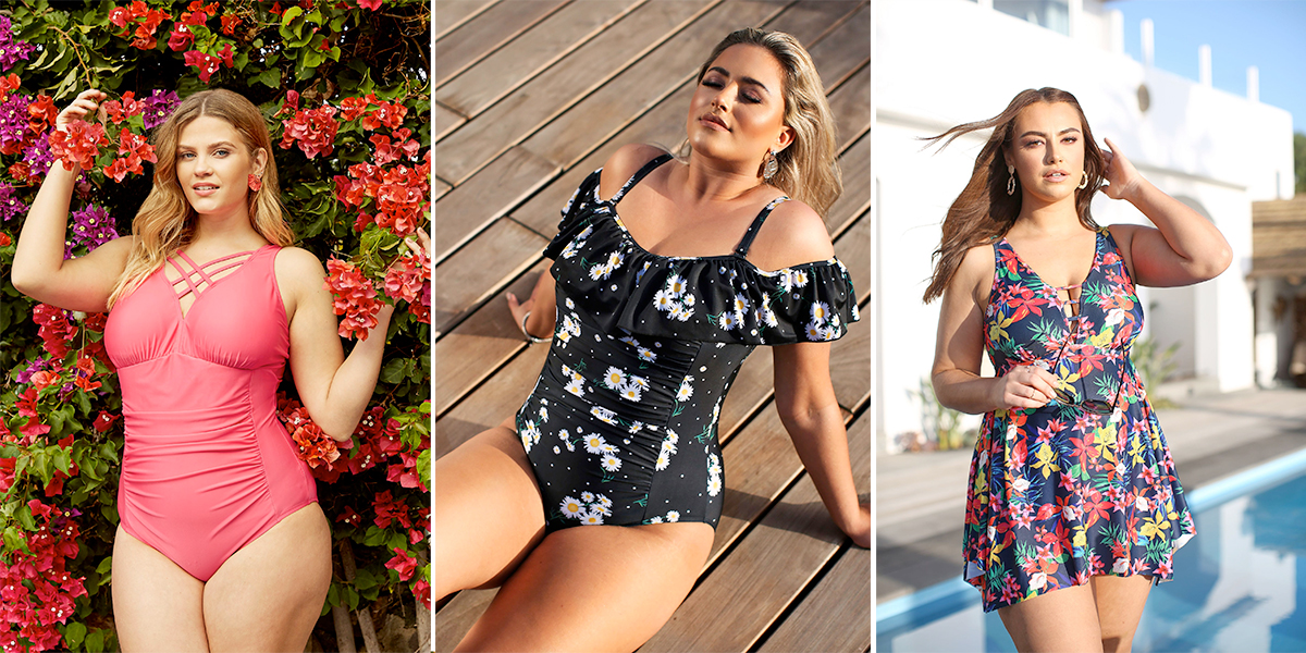 Where to buy plus size swimwear: Yours Clothing