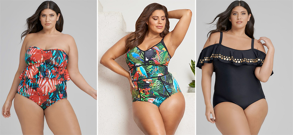 Where to buy plus size swimwear: Taking Shape