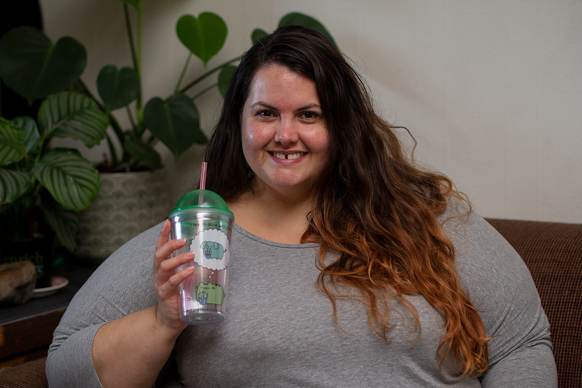 Tips to drink more water and stay hydrated: Get a cool drinking vessel like this Pusheen cup