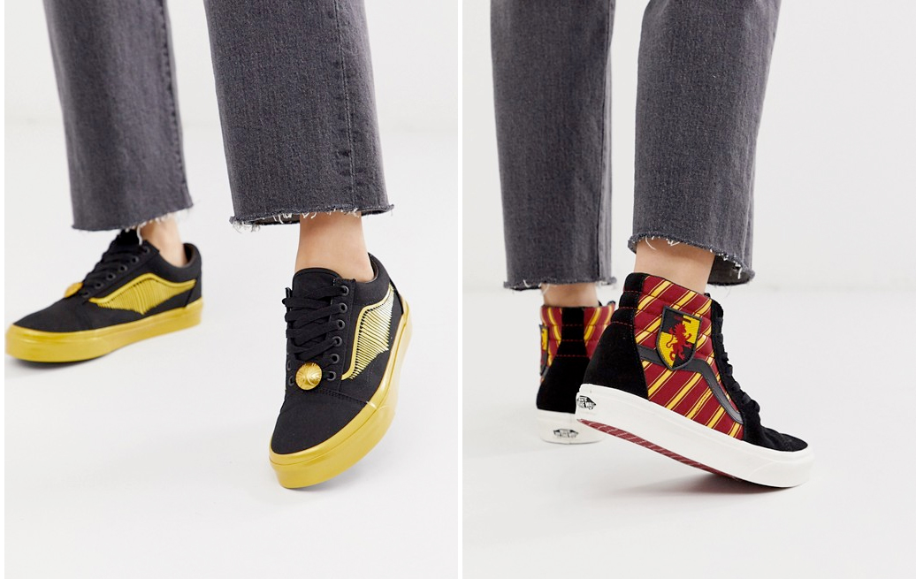 vans x harry potter golden snitch