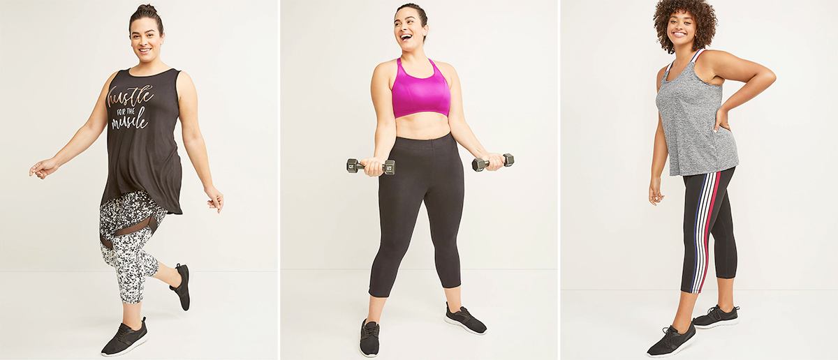 Where to buy plus size activewear: Livi Active at Lane Bryant