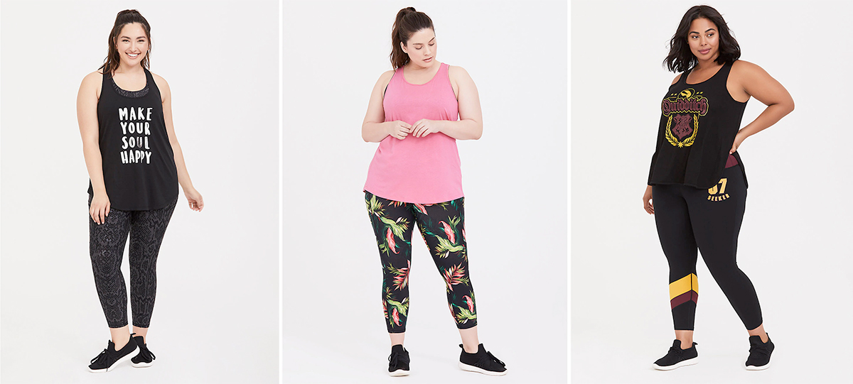 Where to buy plus size activewear: Torrid