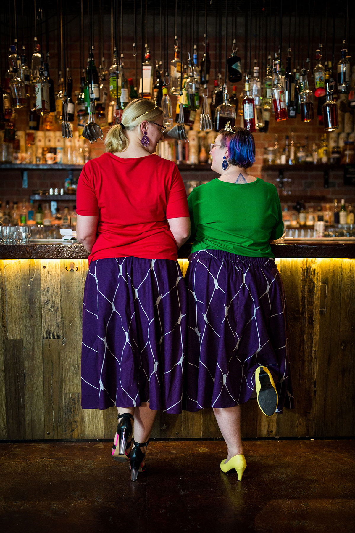 New Zealand ethical plus size clothing: The Crown Jewels collection by House of Boom. TIARE skirt.