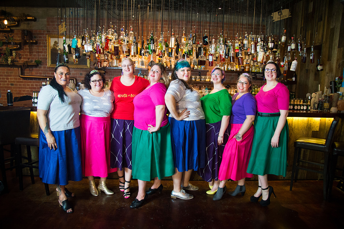 New Zealand ethical plus size clothing: The Crown Jewels collection by House of Boom