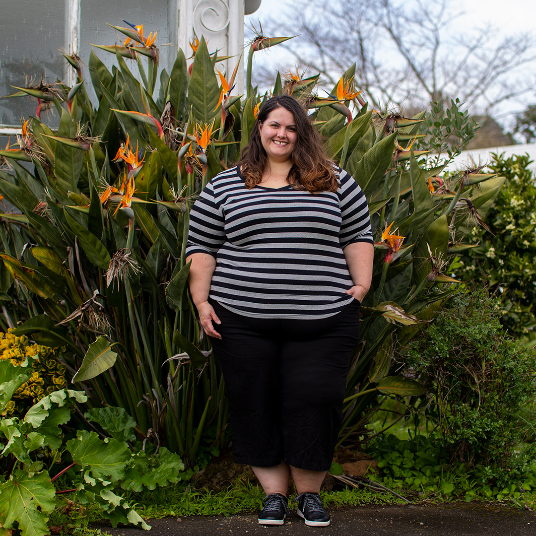 Kmart Clothing Haul SS19: New Zealand plus size fashion blogger wears linen culottes from Kmart